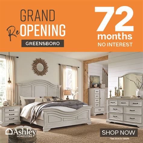 ashley homestore greensboro|More.